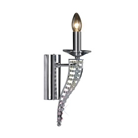 Santo Crystal Wall Lights Diyas Armed Wall Lights Santo Crystal Wall Lights Diyas Armed Wall Lights